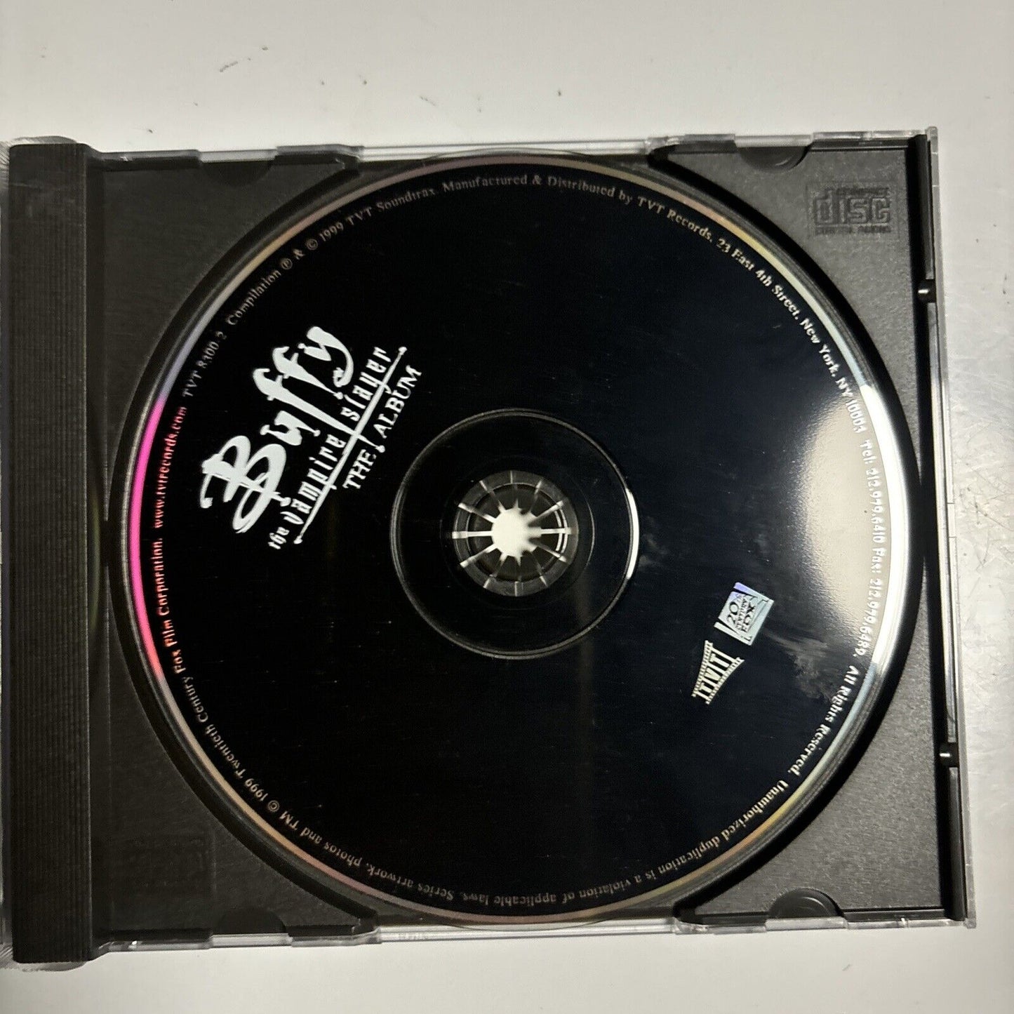 Buffy The Vampire Slayer (The Album) (CD, 1999) TVT 8300-2