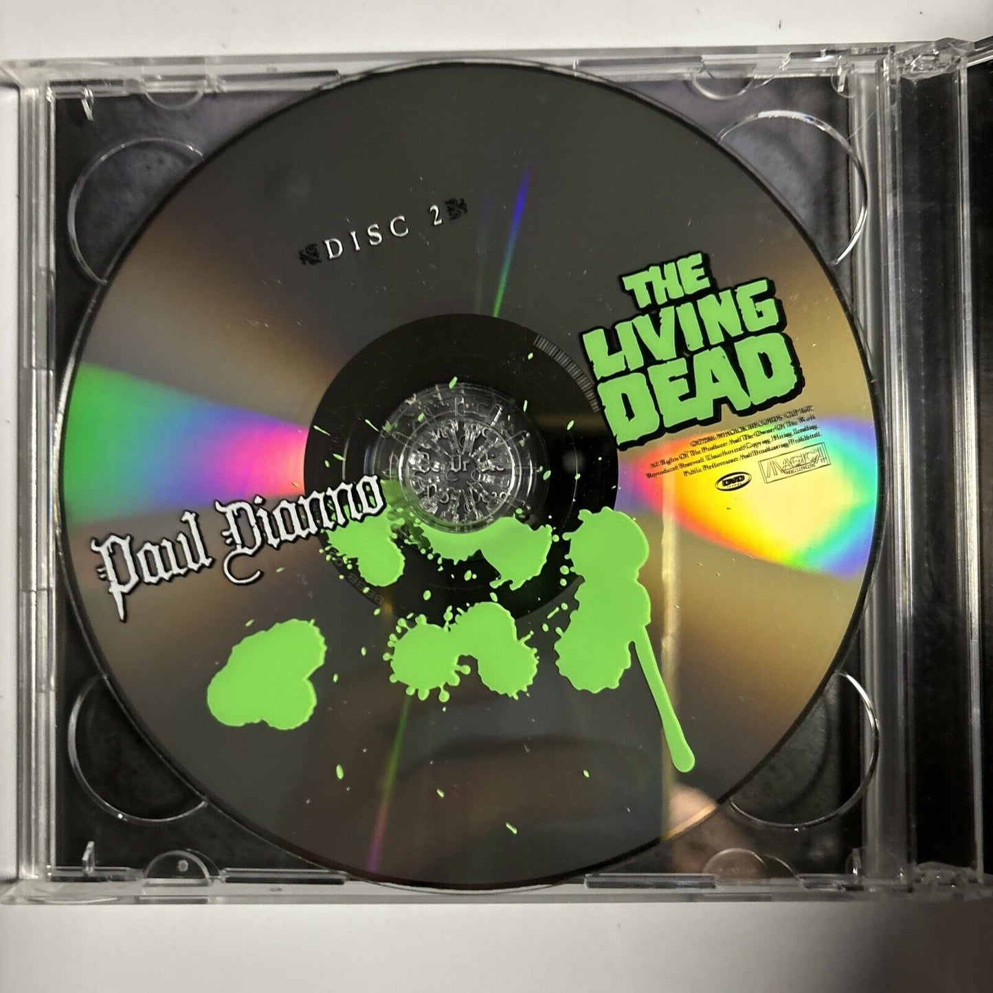 Paul Dianno - The Living Dead (CD +DVD, 2006) Magick Records CLP 1602-2