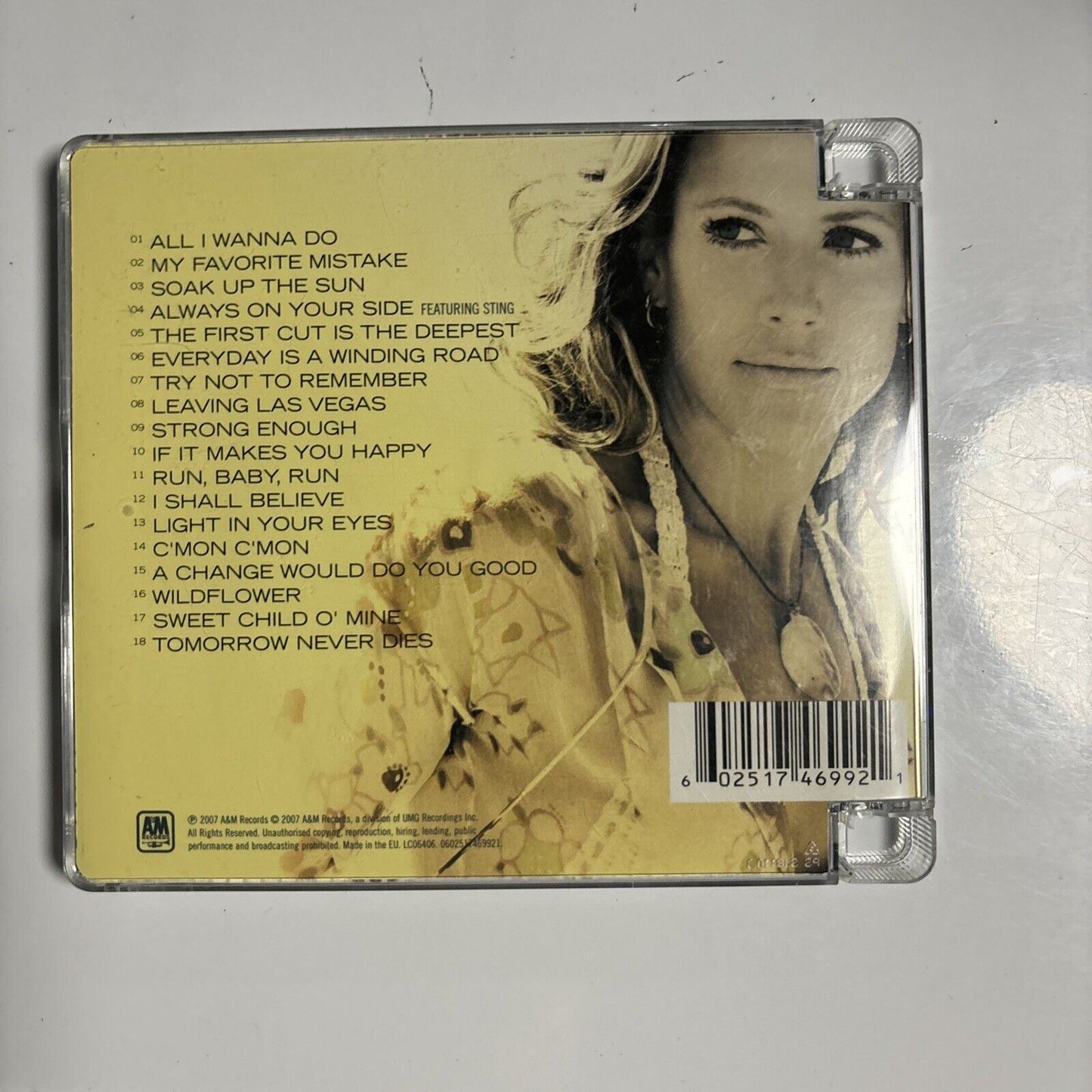 Sheryl Crow - Hits & Rarities (CD, 2007) Rock Pop A&M Records