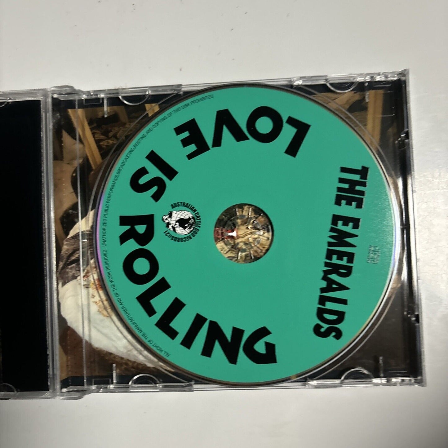 The Emeralds - Love Is Rolling (CD, 2008) Australian Cattle God Records ACG 21