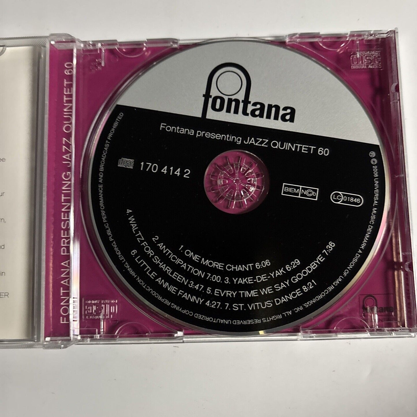 Jazz Quintet 60 - Presenting Jazz Quintet 60 (CD, 2008) 170 414 2