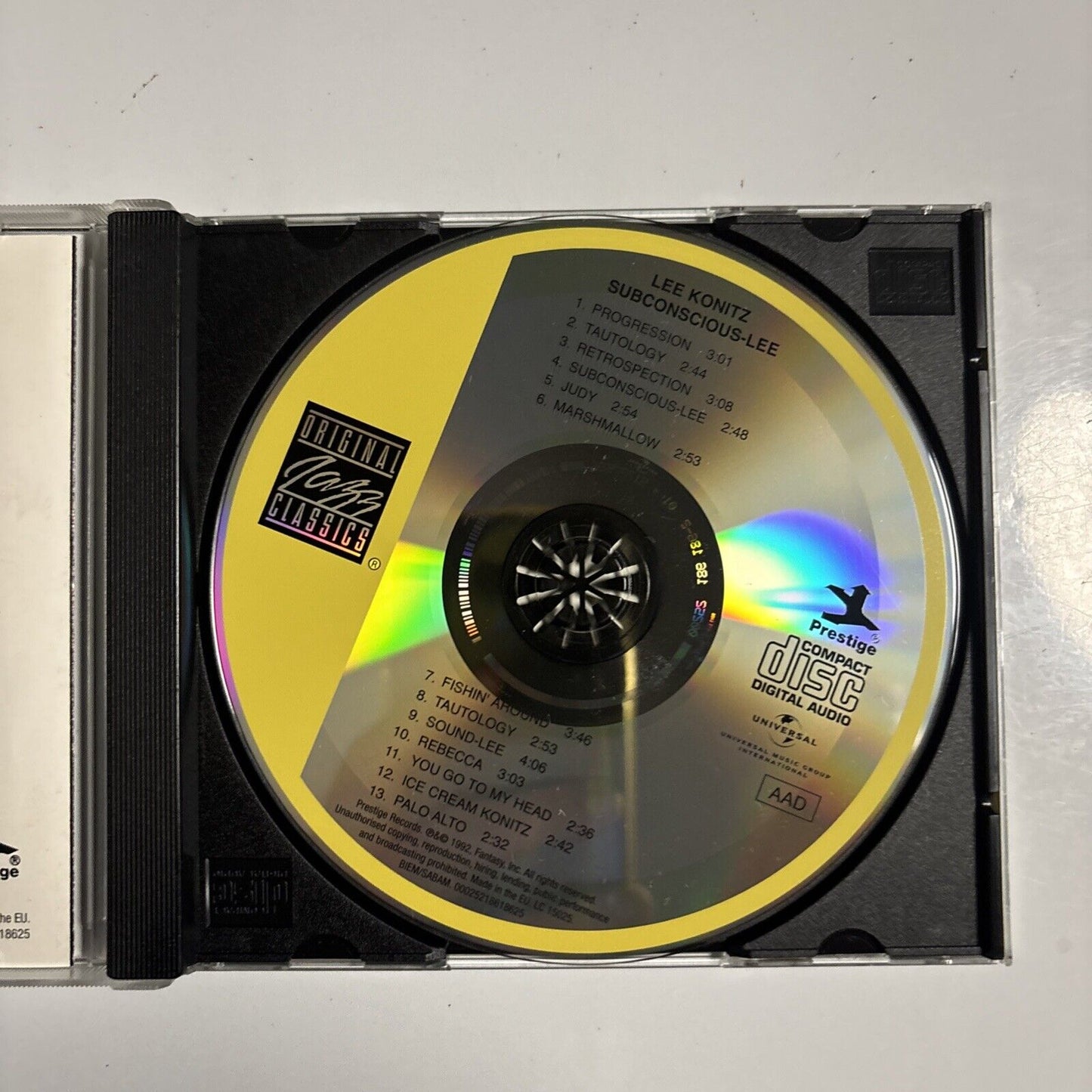Lee Konitz – Subconscious-Lee (CD, 2006)