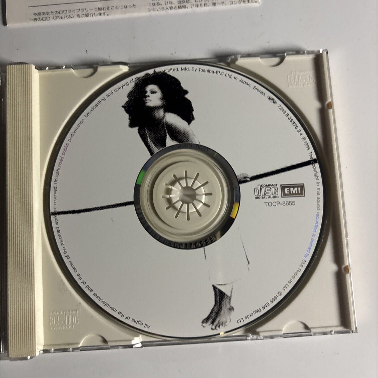 Diana Ross – Take Me Higher (CD, 1995) Japan tocp-8655