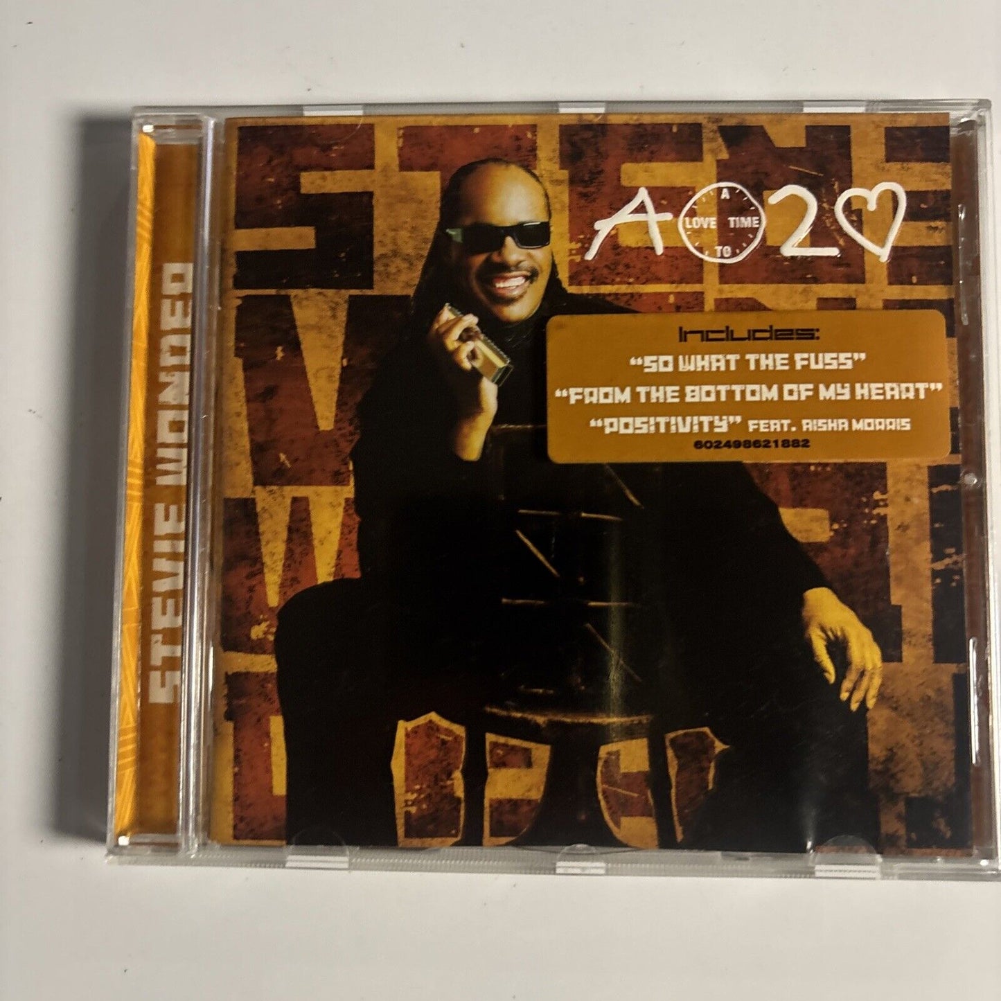 Stevie Wonder – A Time 2 Love (CD, 2005)  602498621882