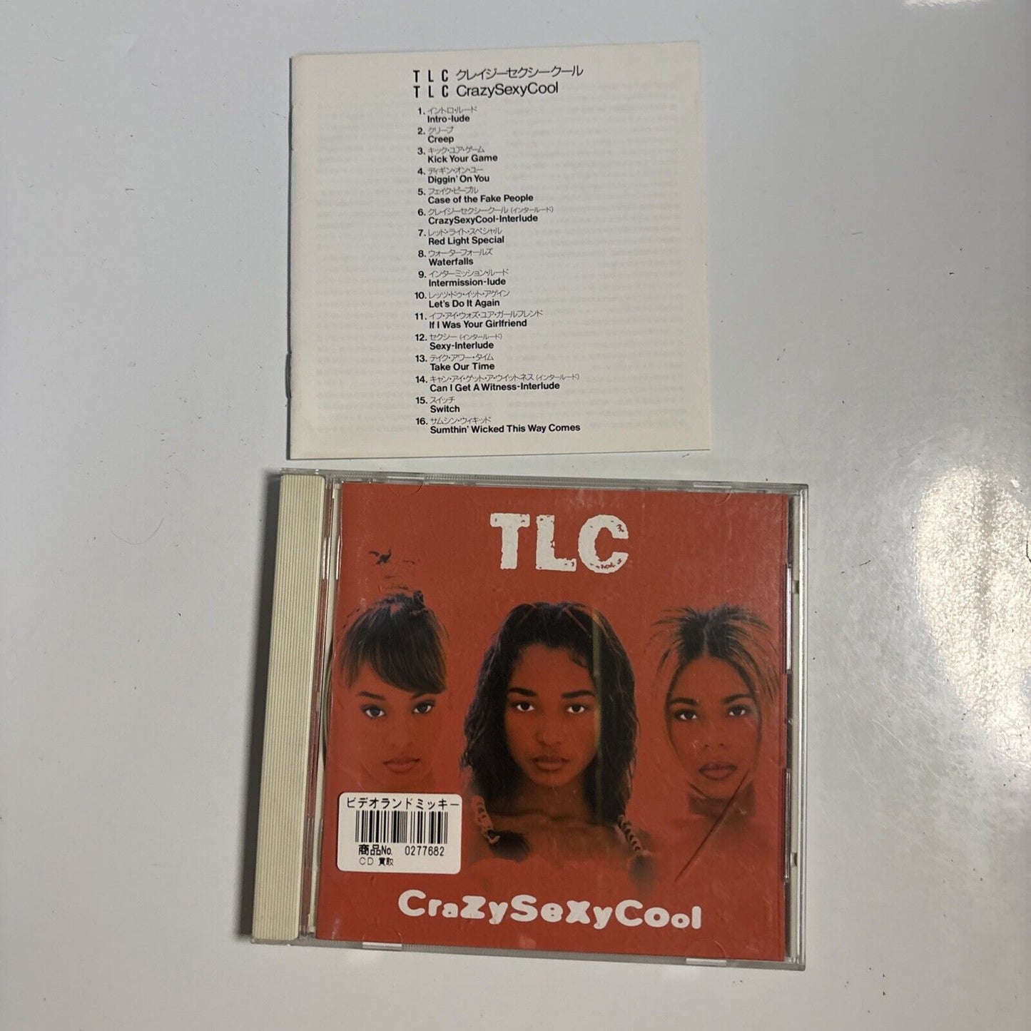 TLC – CrazySexyCool (CD, 1994) Japan bvca-663