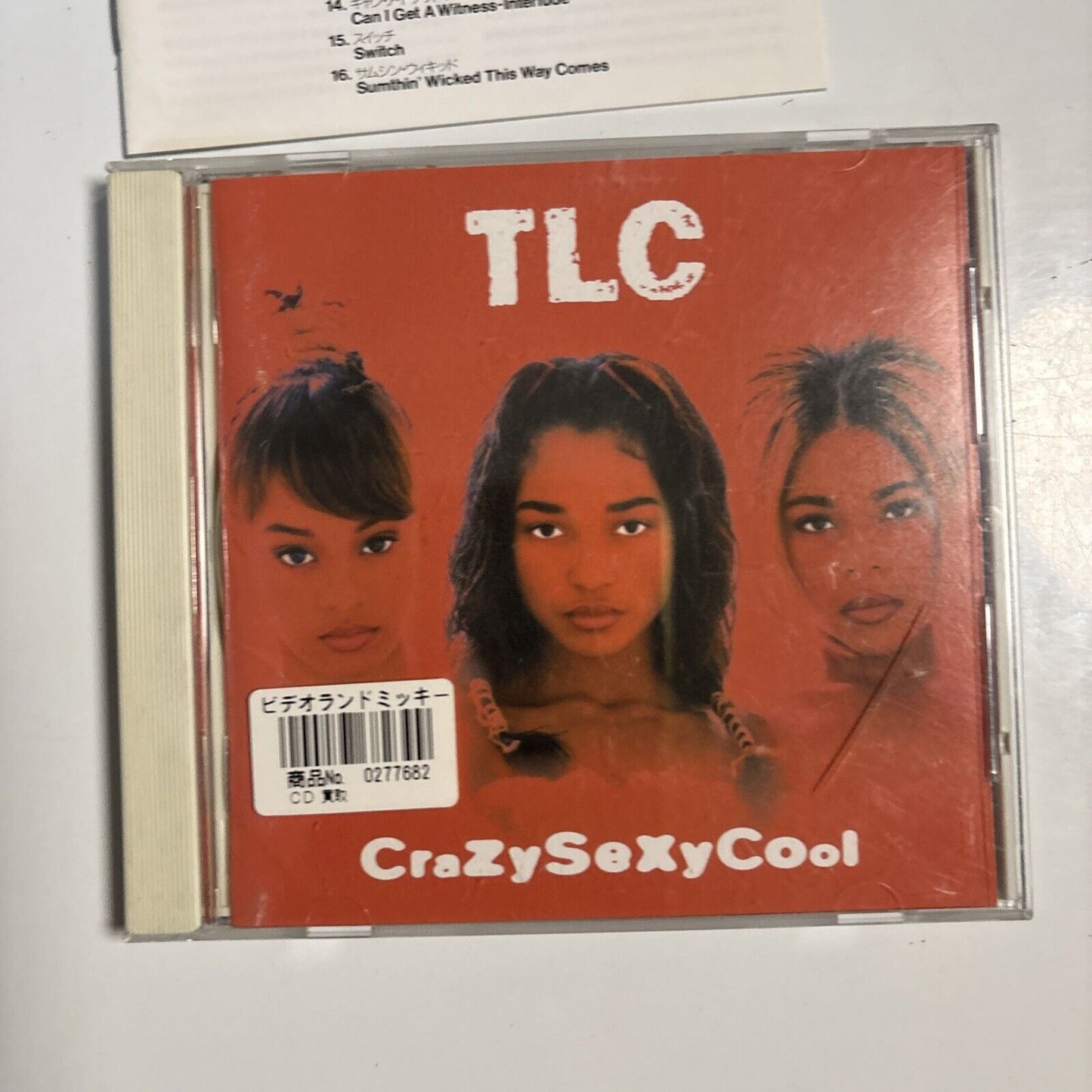 TLC – CrazySexyCool (CD, 1994) Japan bvca-663
