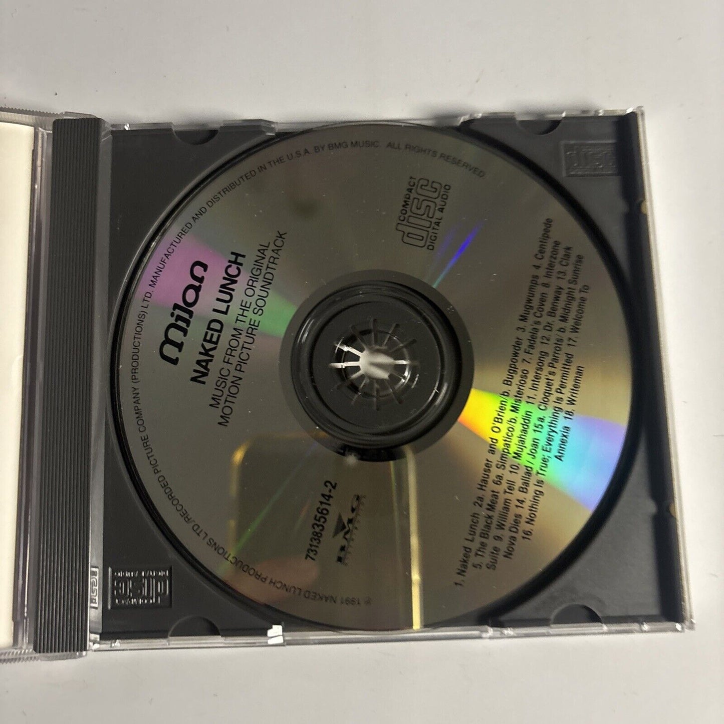 Howard Shore, Ornette Coleman – Naked Lunch (CD 1992) ECM 1481