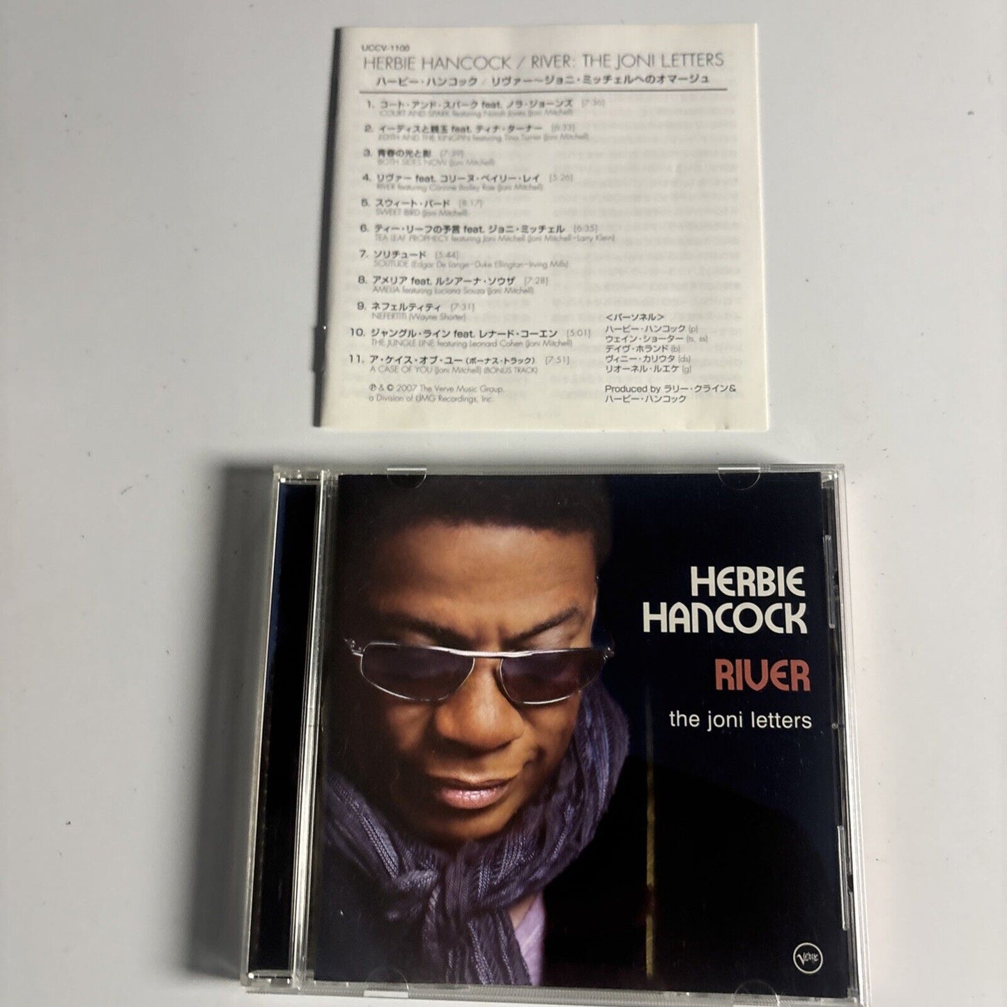 Herbie Hancock – River: The Joni Letters (CD, 2007) Japan uccv-1100