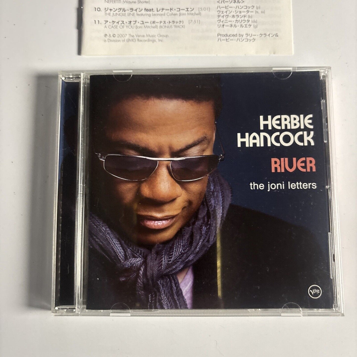 Herbie Hancock – River: The Joni Letters (CD, 2007) Japan uccv-1100