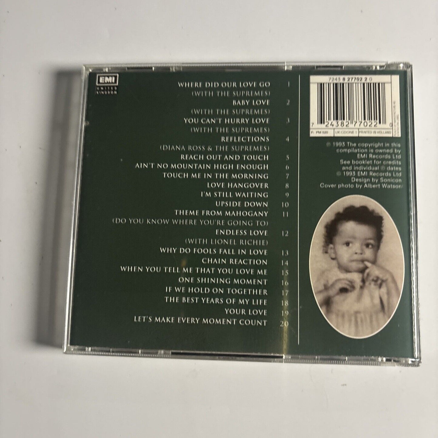 Diana Ross – One Woman: The Ultimate Collection. (CD, 1993)