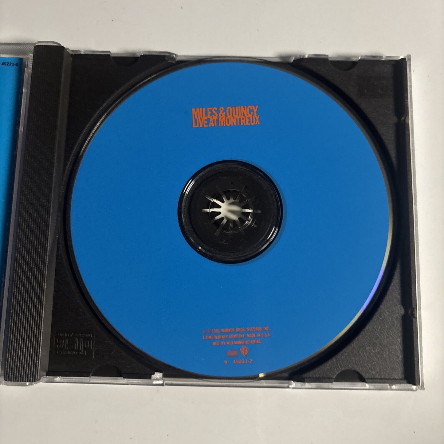 Miles Davis & Quincy Jones – Live At Montreux (CD, 1993) 9 45221-2