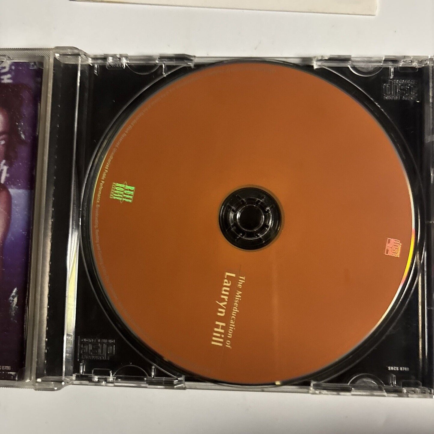 Lauryn Hill - The Miseducation Of Lauryn Hill (CD, 1998) Japan srcs-8788