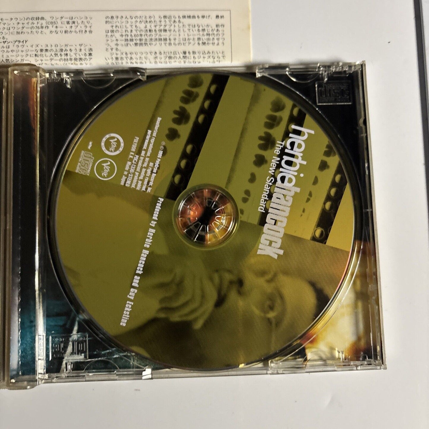 Herbie Hancock – The New Standard (CD, 1996) Japan pocj-1330