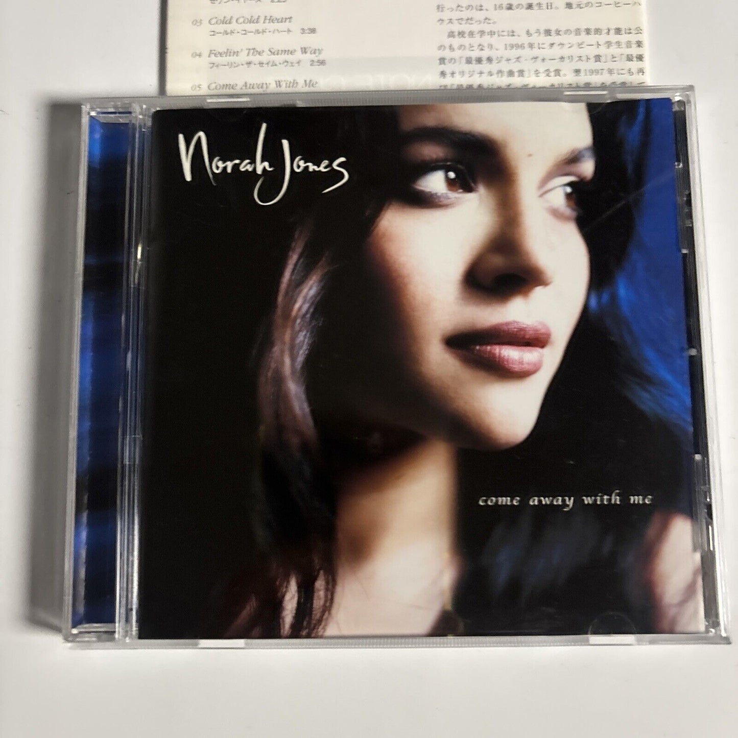 Norah Jones – Come Away With Me (CD, 2002) Japan tocp-66001 Japan Bonus Track