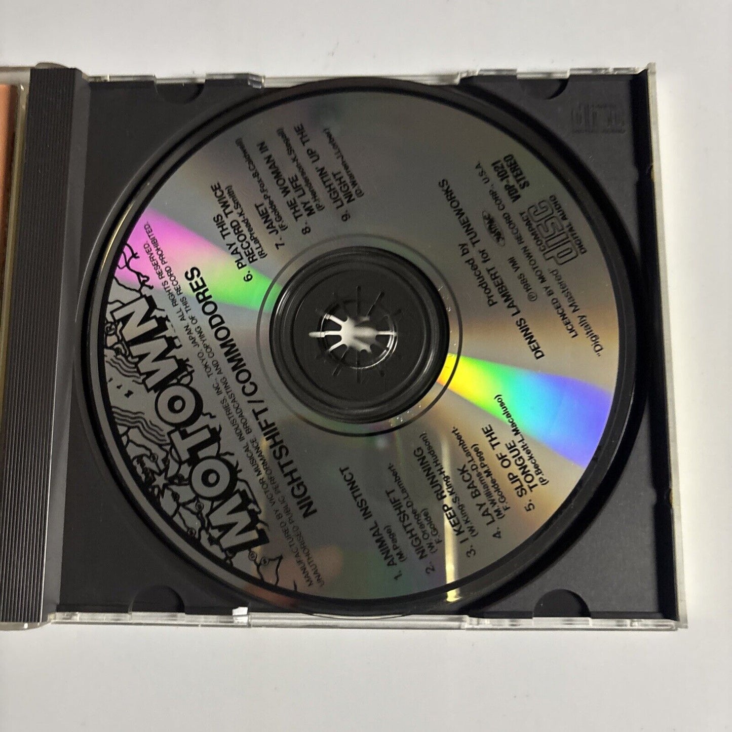 Commodores – Nightshift (CD, 1985) Japan vdp-1021