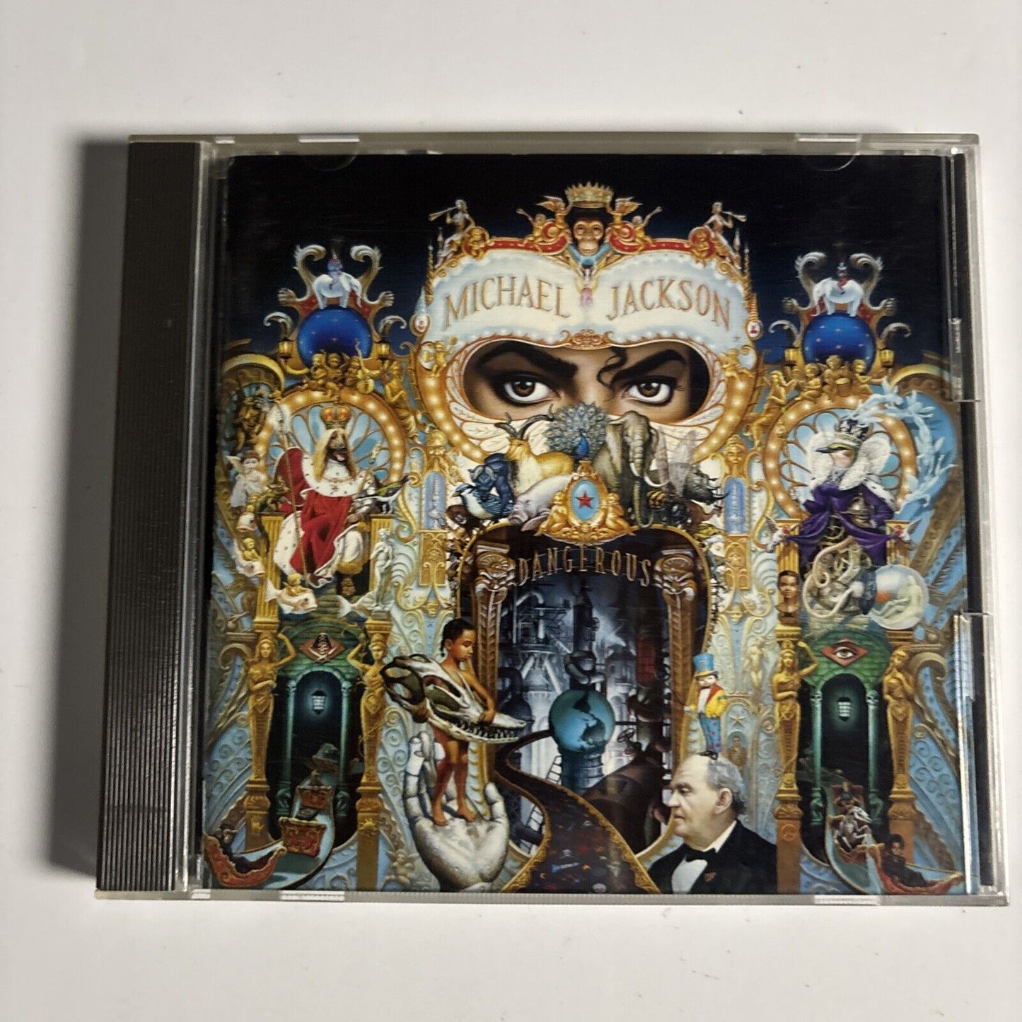Michael Jackson – Dangerous (CD, 1991) Japan esca-5500