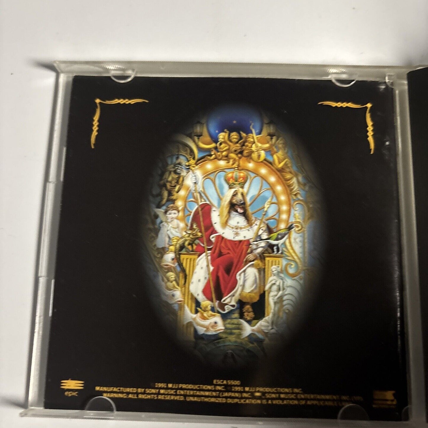 Michael Jackson – Dangerous (CD, 1991) Japan esca-5500