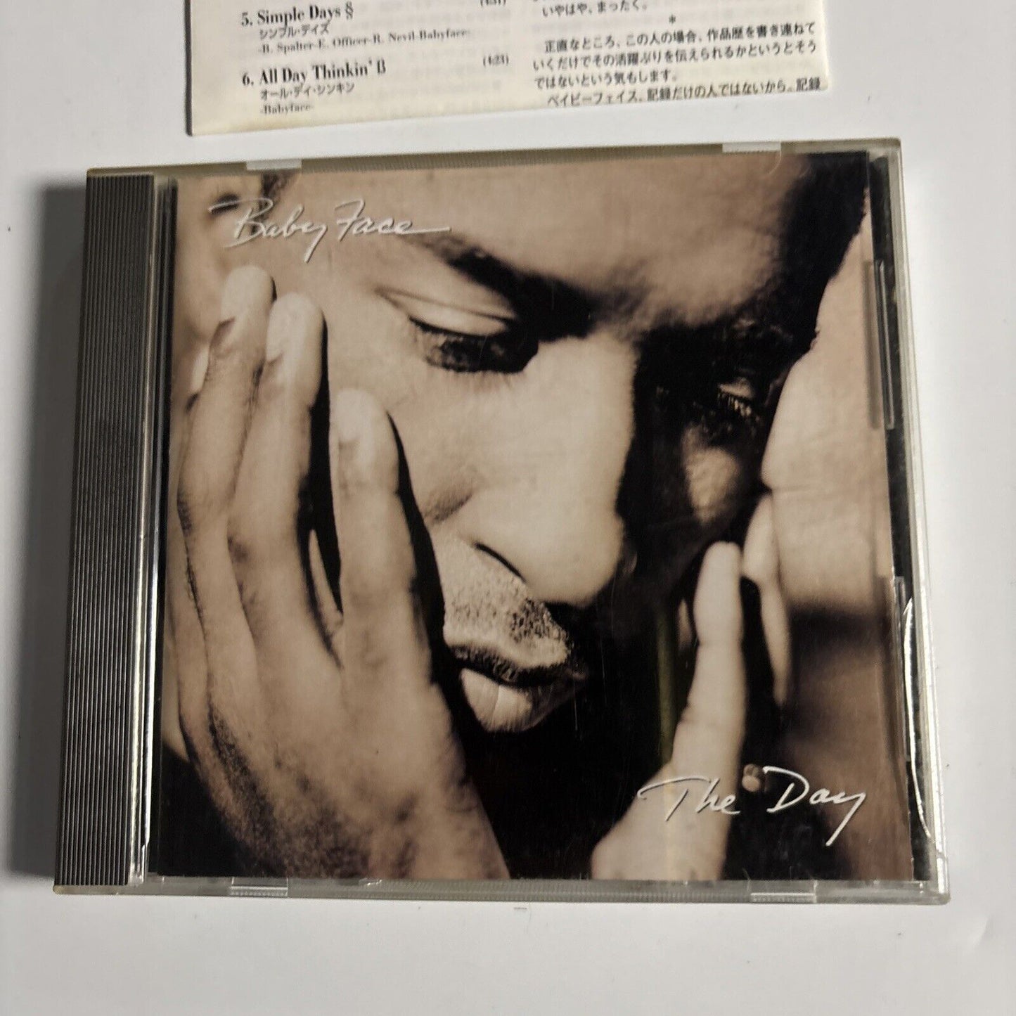 Babyface – The Day (CD, 1997) Japan srcs-8227