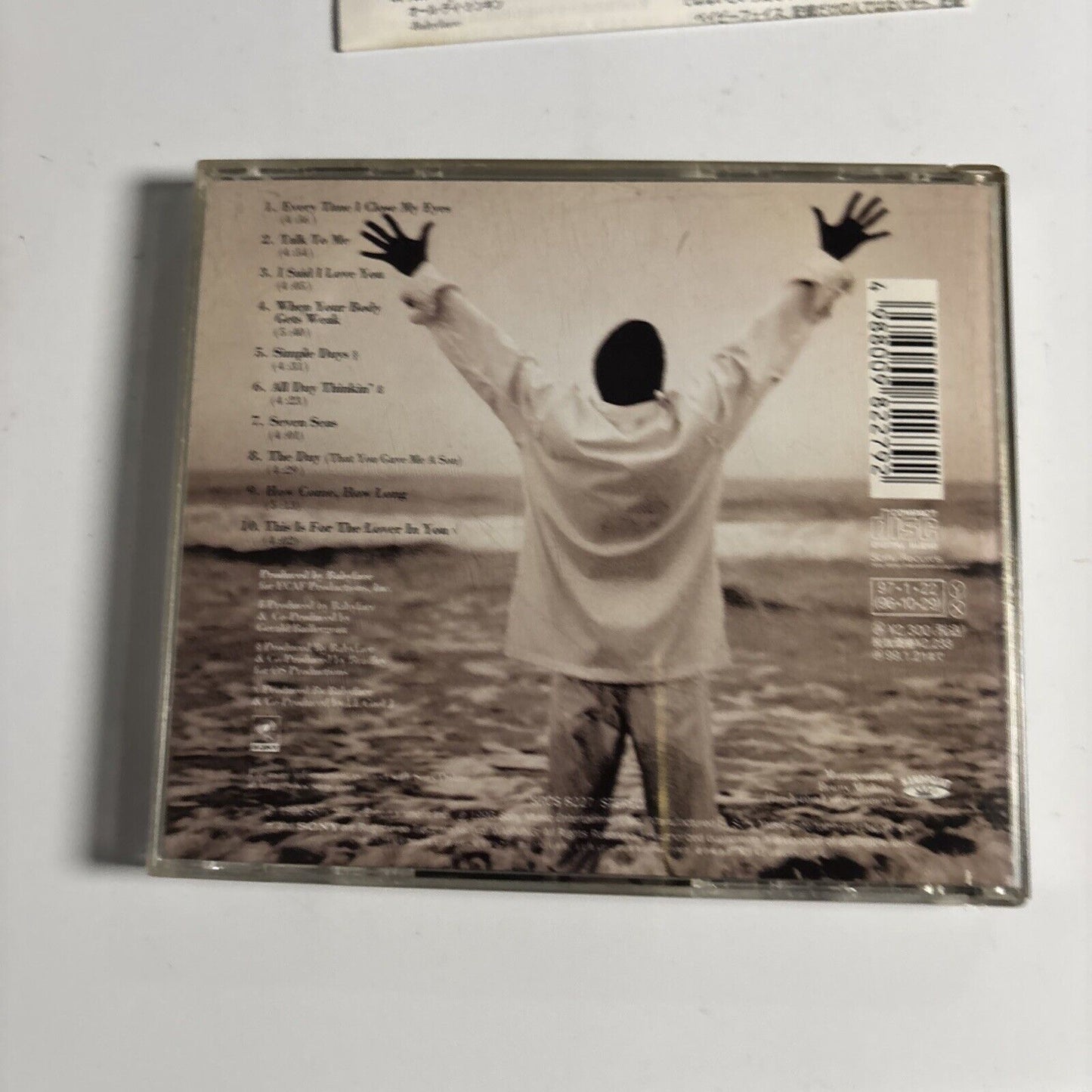 Babyface – The Day (CD, 1997) Japan srcs-8227