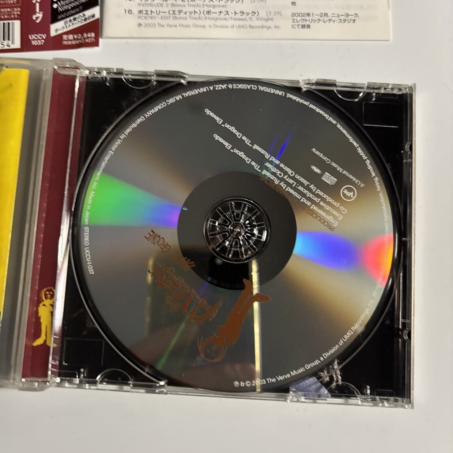 The RH Factor – Hard Groove (CD, 2003) Japan uccv-1037 Obi