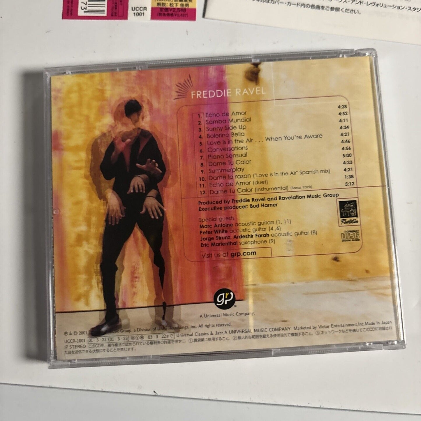 Freddie Ravel - Freddie Ravel (CD, 2000) Japan uccr-1001 Obi