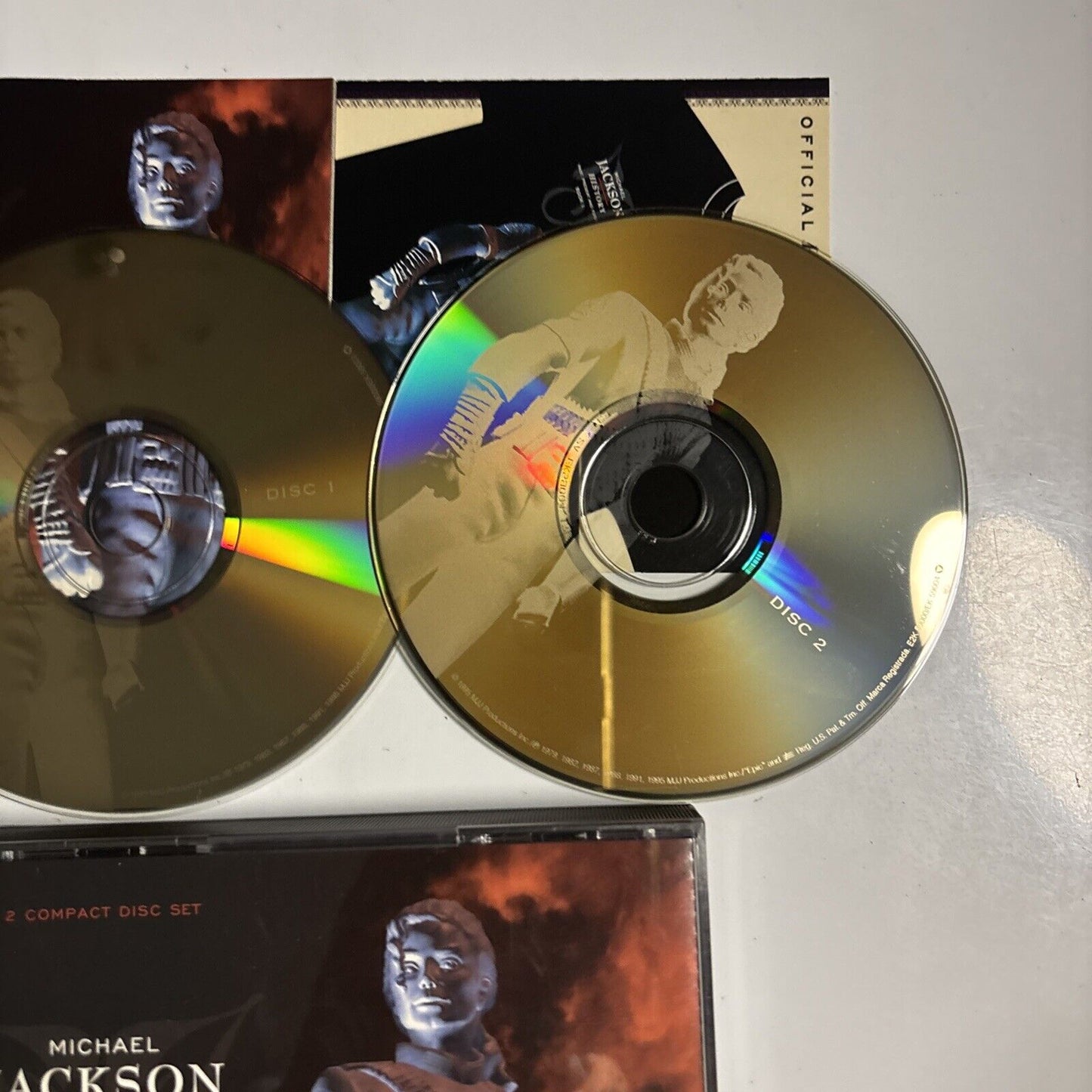 Michael Jackson – HIStory Past, Present And Future - Book I (CD, 1995) E2K 59000