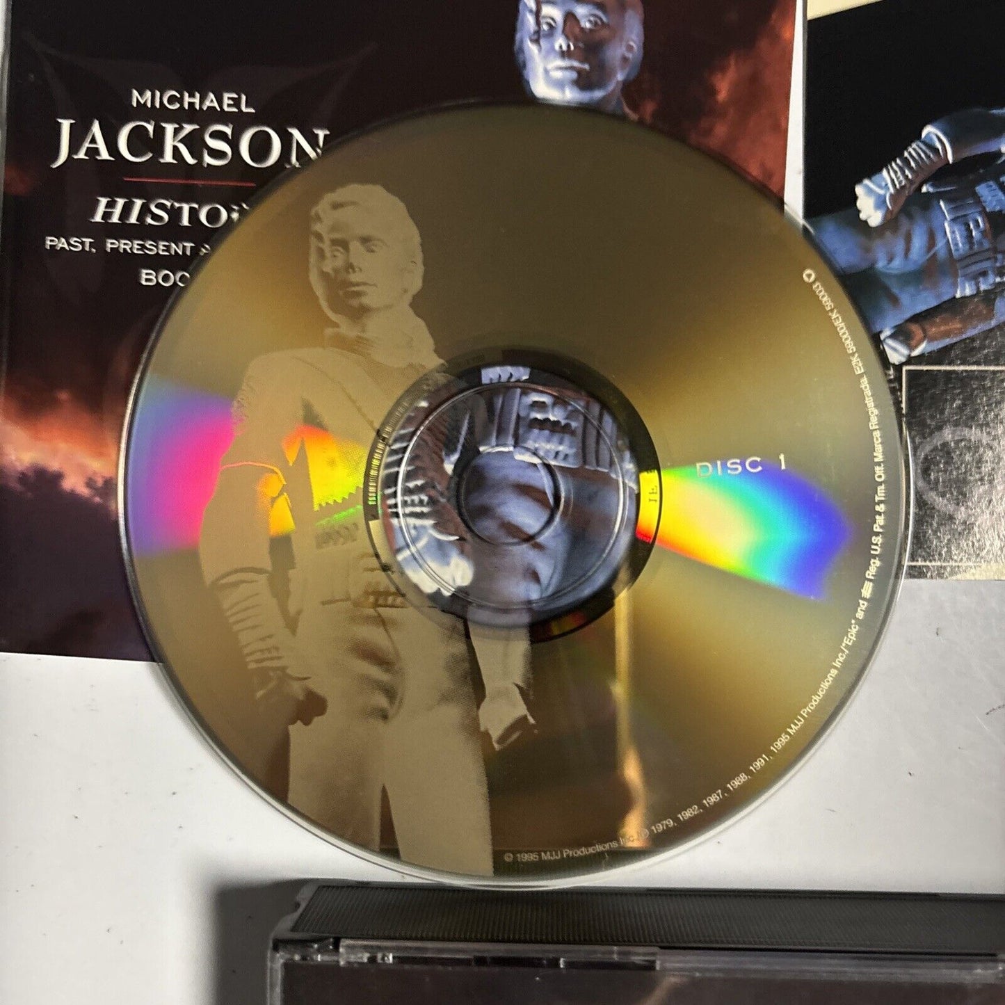 Michael Jackson – HIStory Past, Present And Future - Book I (CD, 1995) E2K 59000