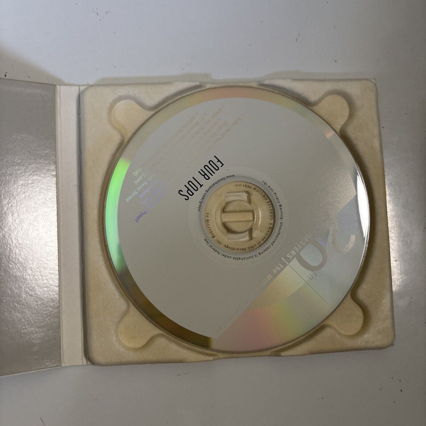 The Best Of Four Tops - The Millennium Collection (CD, 1999)