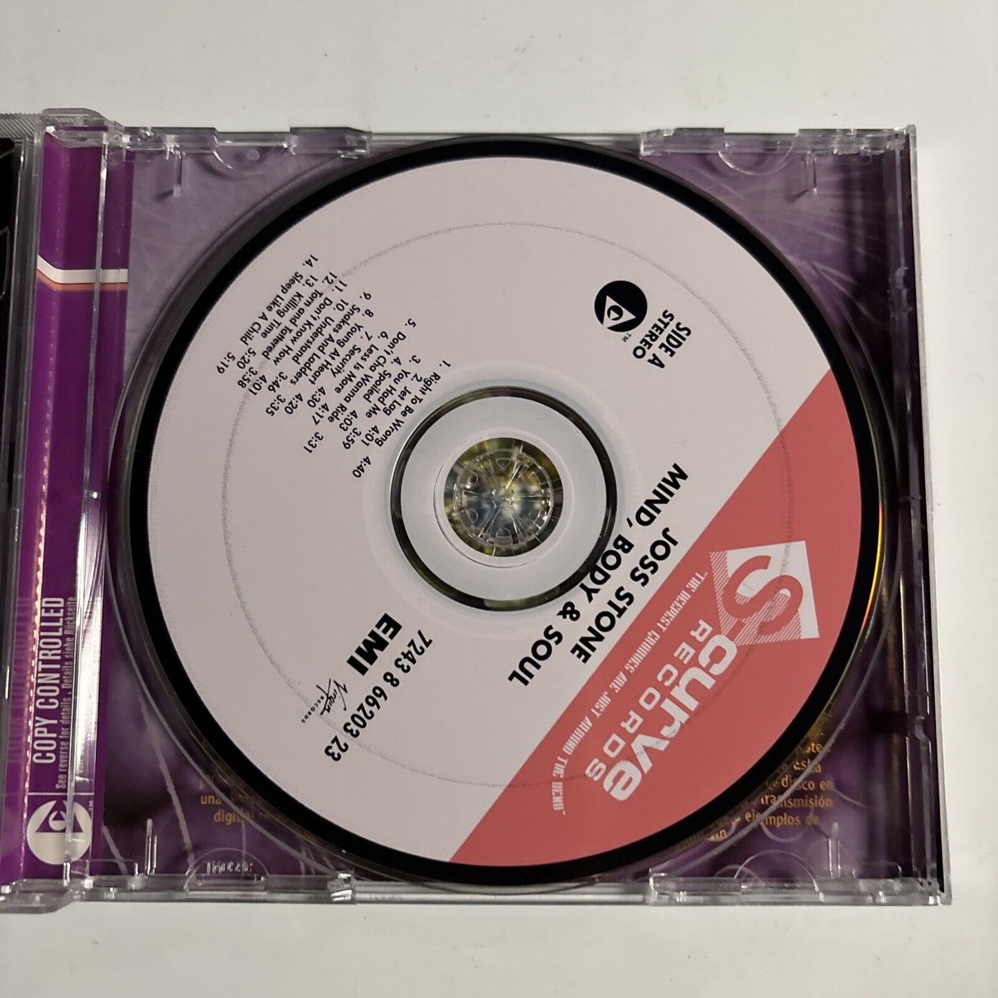 Joss Stone – Mind Body & Soul (2004, AA, CD)