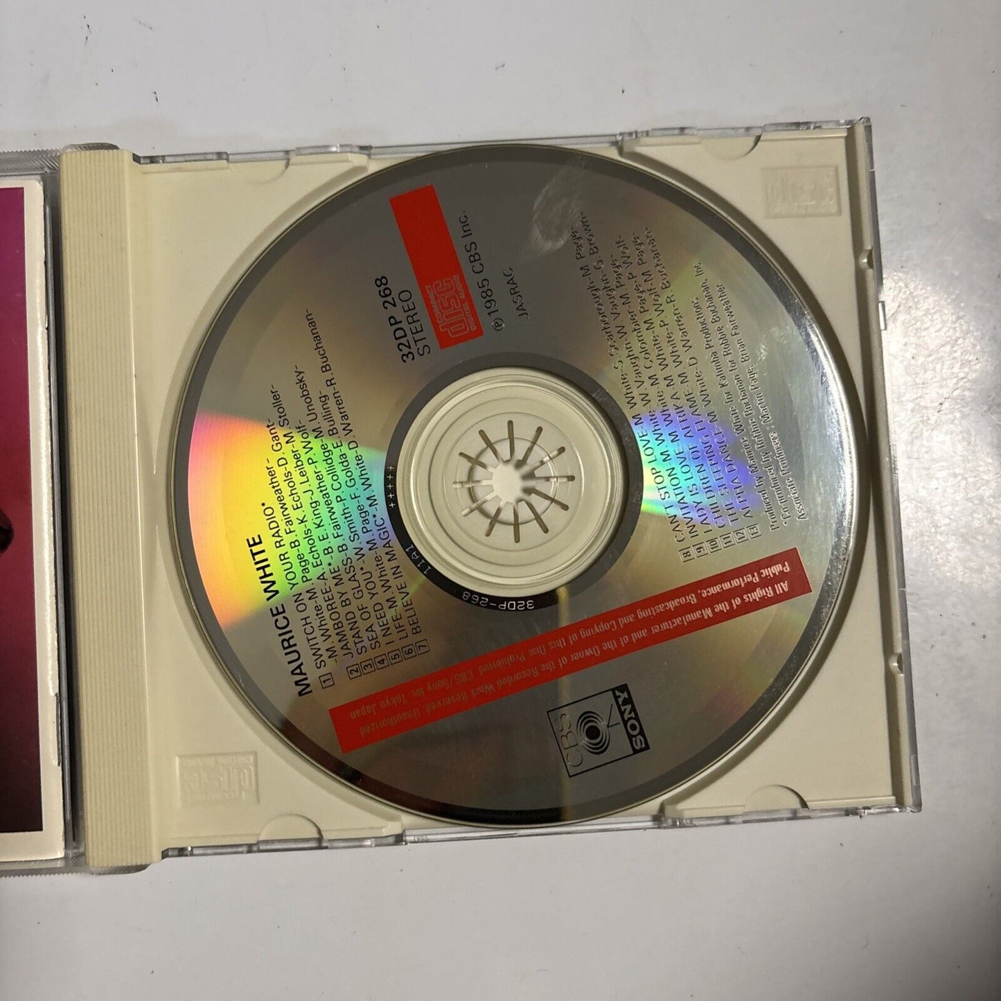 Maurice White - Maurice White (CD, 1985) Japan 32dp-268