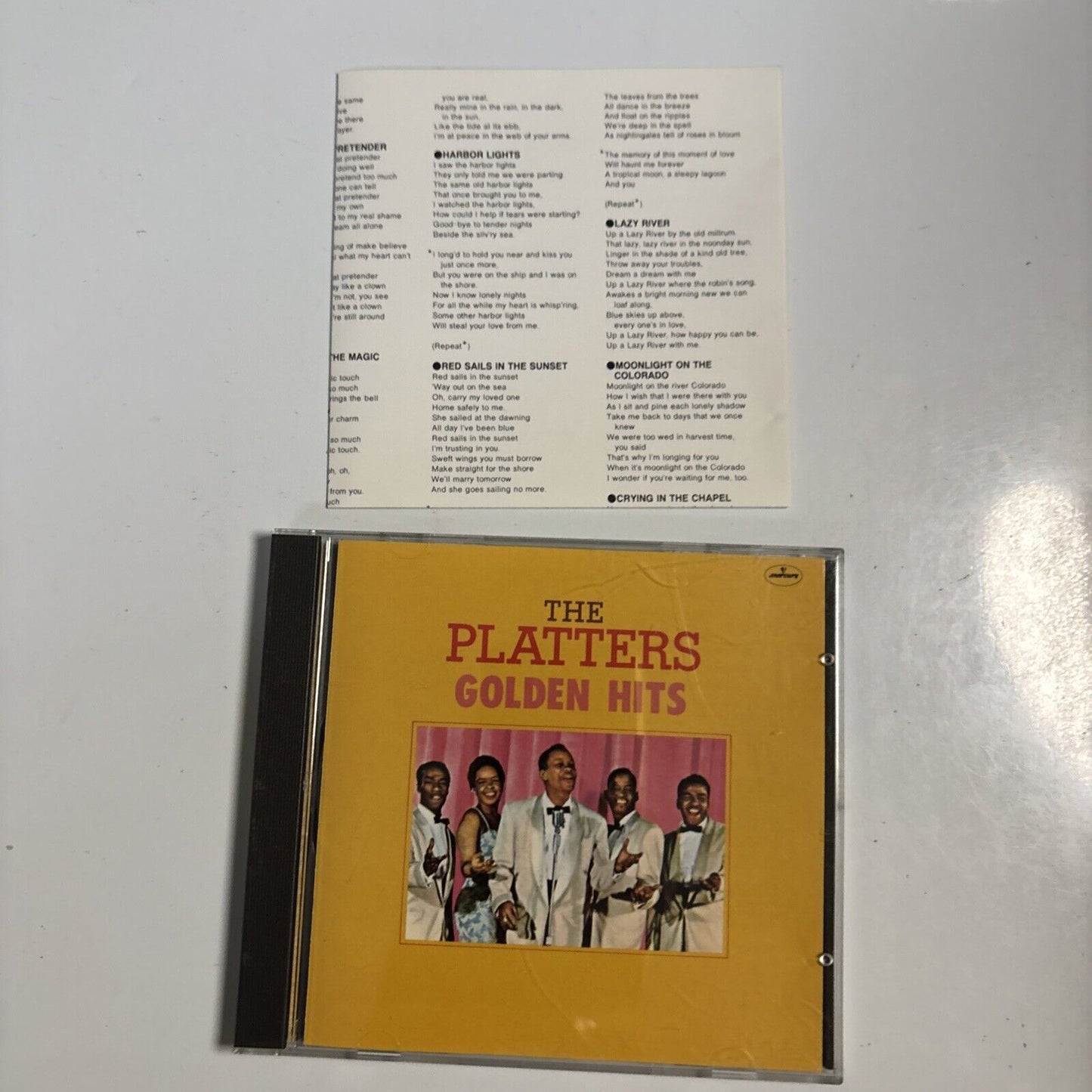 The Platters – Golden Hits (CD, 1986) Japan 32pd-72