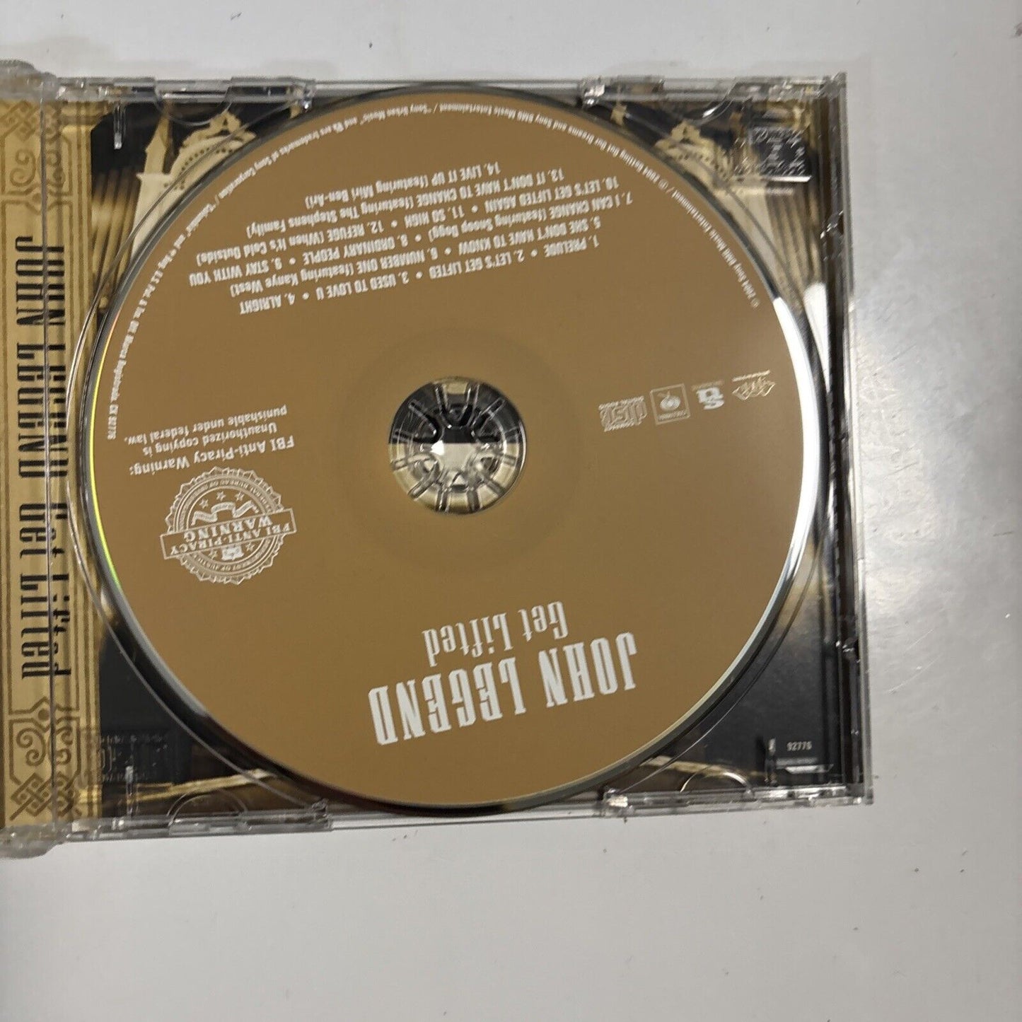 John Legend – Get Lifted (CD, 2004) CK 92776