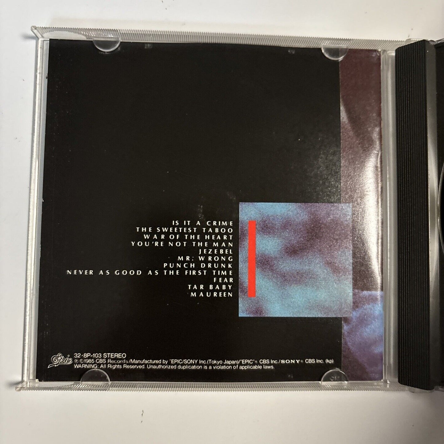 Sade – Promise (CD, 1985) Japan 32-8p-103