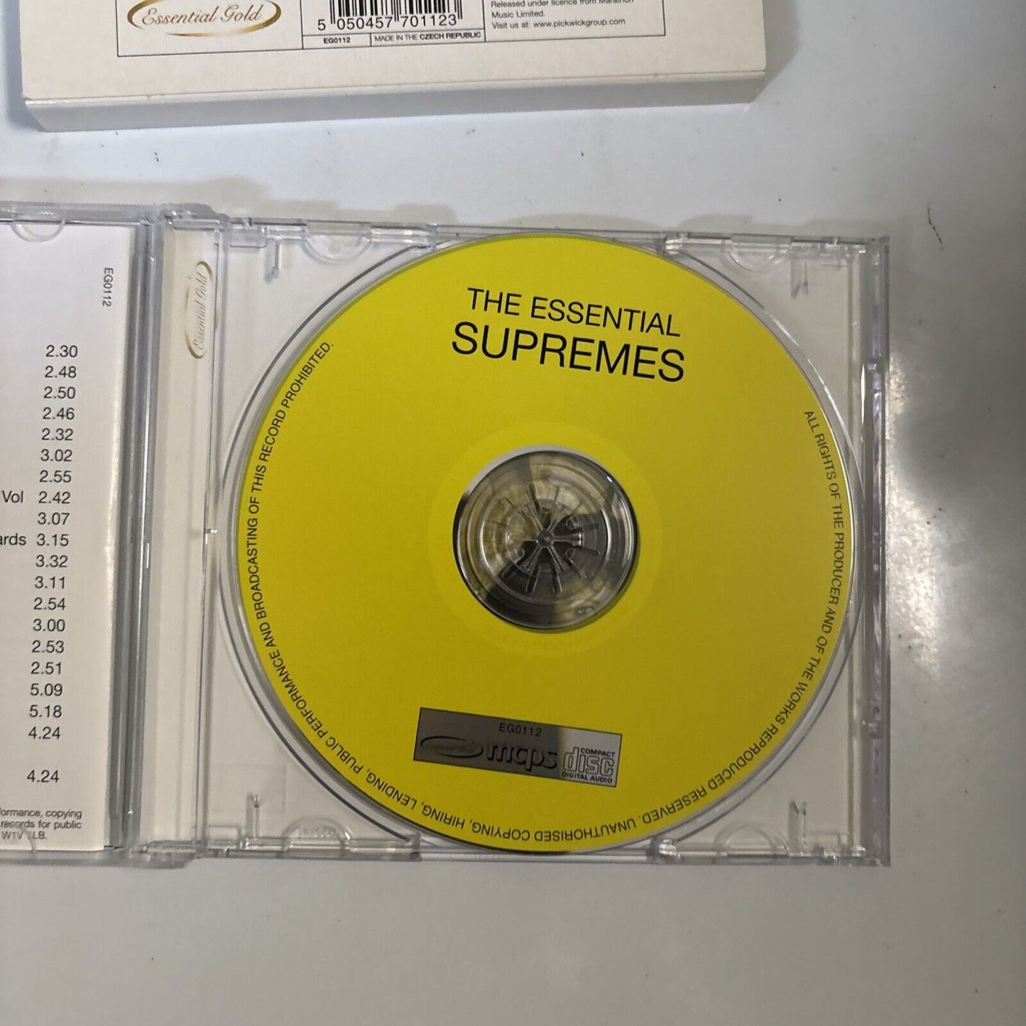 The Supremes - The Essential Supremes (CD, 2006)