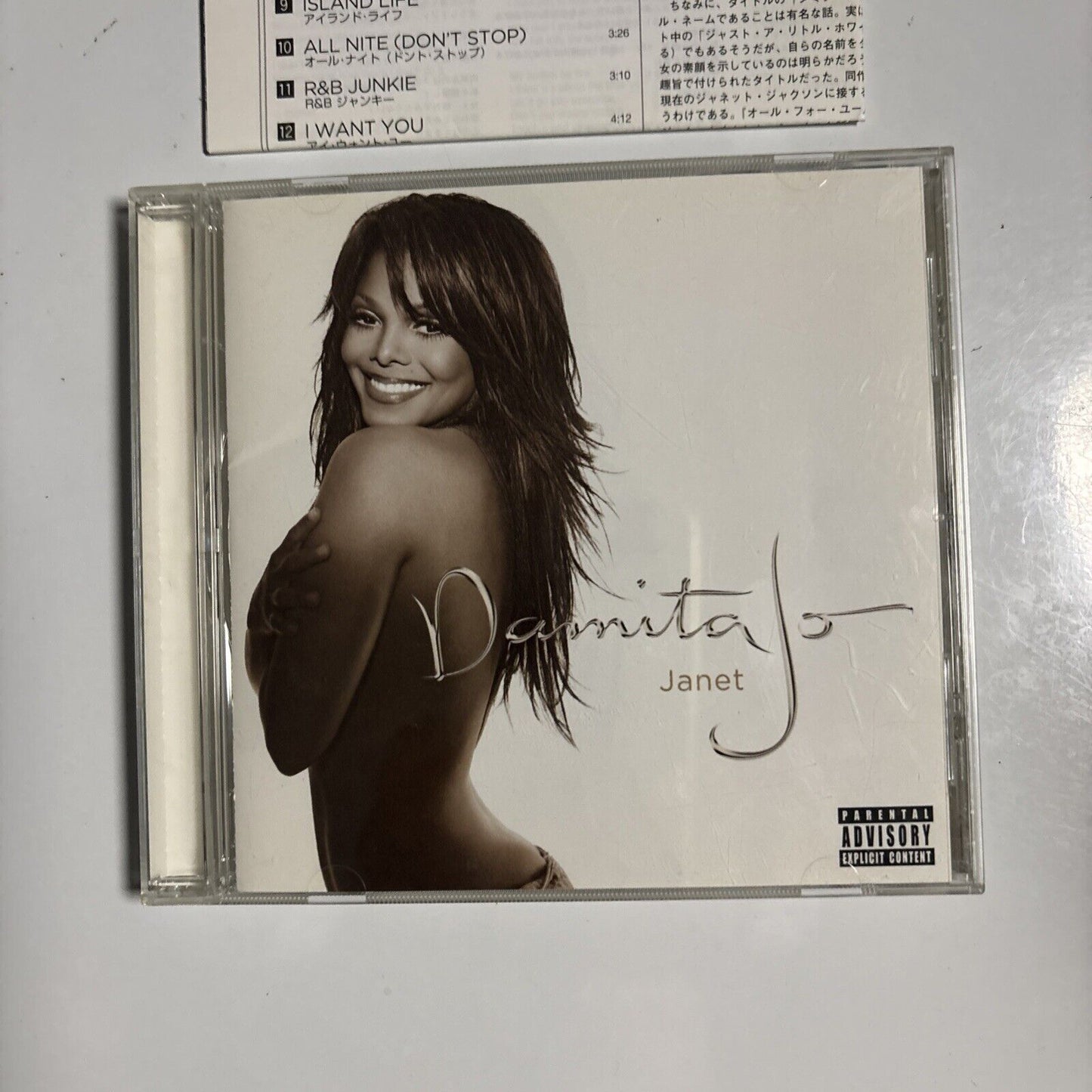 Janet – Damita Jo (CD, 2004) Japan vjcp-68630 Japan Bonus Track
