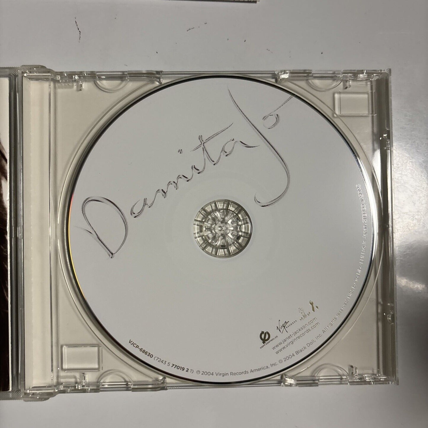 Janet – Damita Jo (CD, 2004) Japan vjcp-68630 Japan Bonus Track
