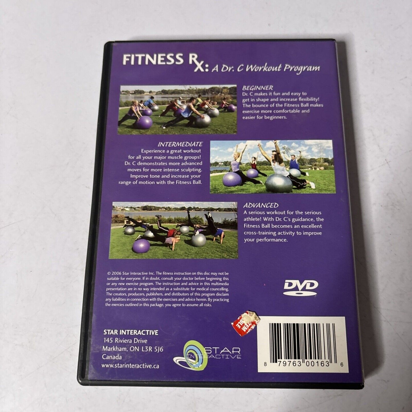 Flexi-Ball Workout - 30 Minute Full Workout (DVD, 2006) All Regions