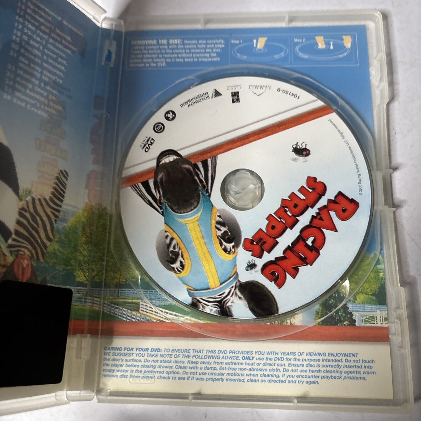Racing Stripes (DVD, 2005) David Spade, Frankie Muniz Region 4