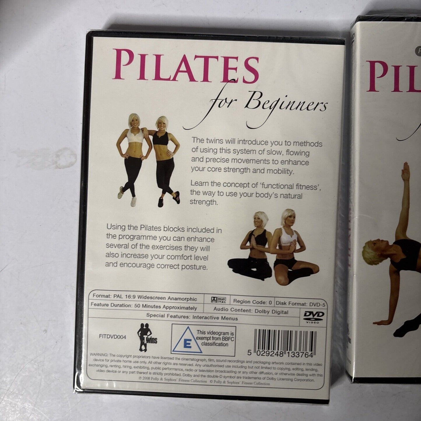Pilates For Beginners & Intermediates (DVD, 2008) All Regions