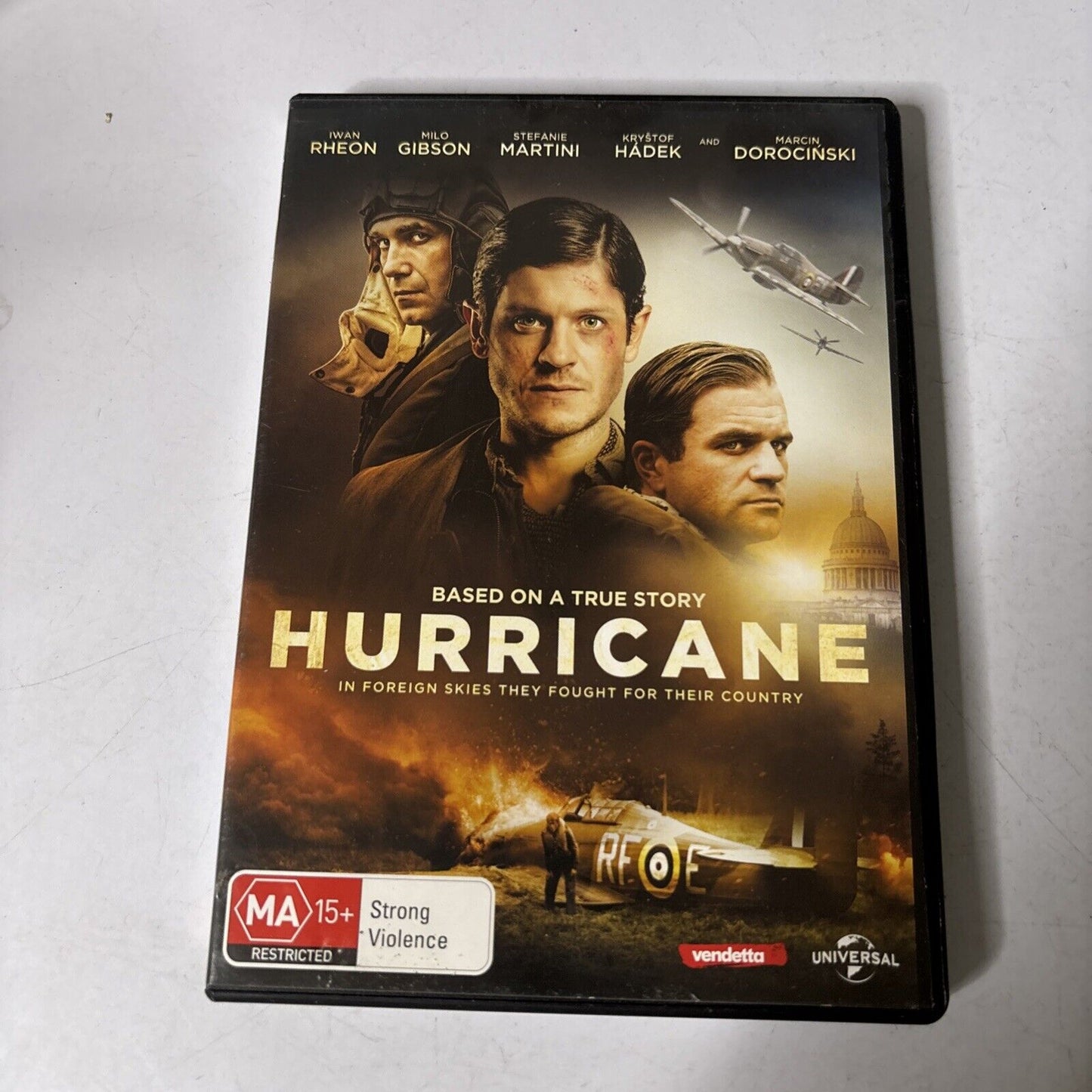 Hurricane (DVD, 2018) Iwan Rheon, Milo Gibson, Stefanie Martini Region 4