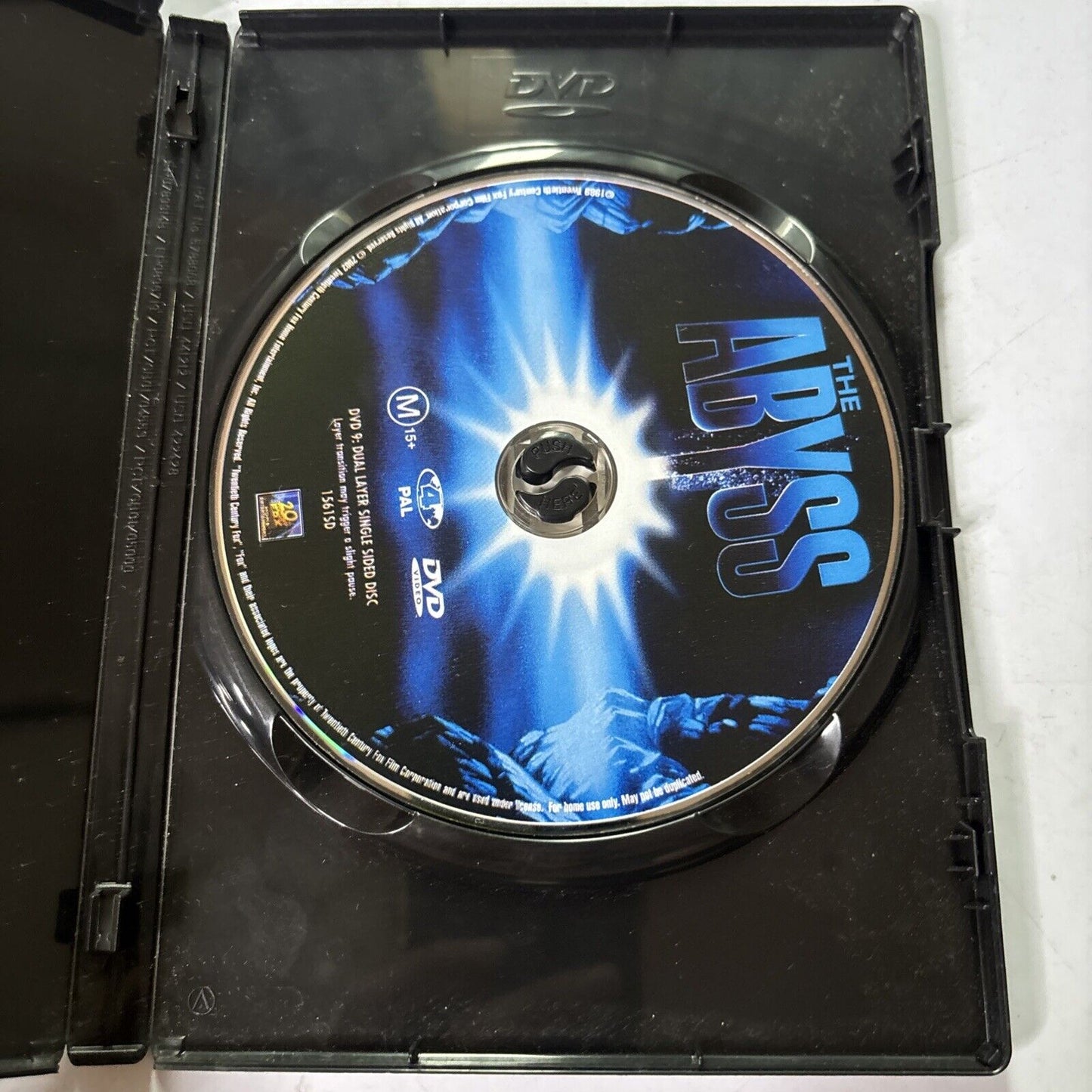 The Abyss (DVD, 1989) James Cameron, Ed Harris Region 4