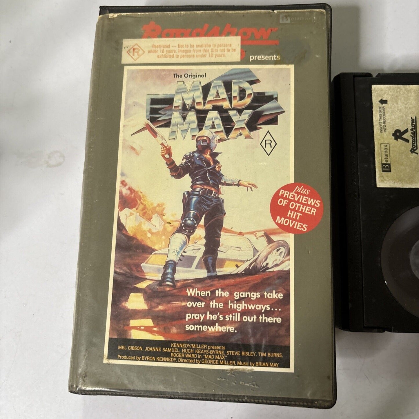 Mad Max - Clamshell (Betamax, 1979) Mel Gibson PAL