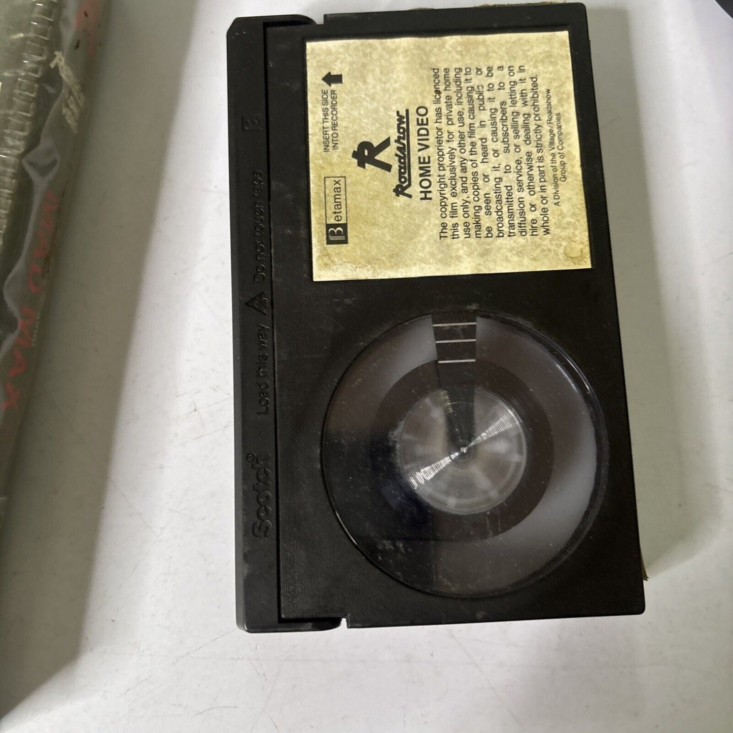 Mad Max - Clamshell (Betamax, 1979) Mel Gibson PAL