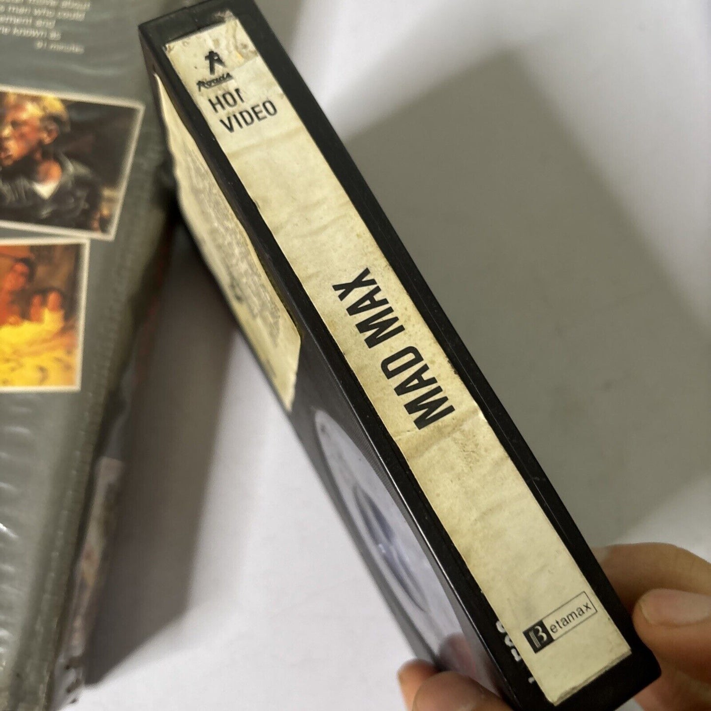 Mad Max - Clamshell (Betamax, 1979) Mel Gibson PAL