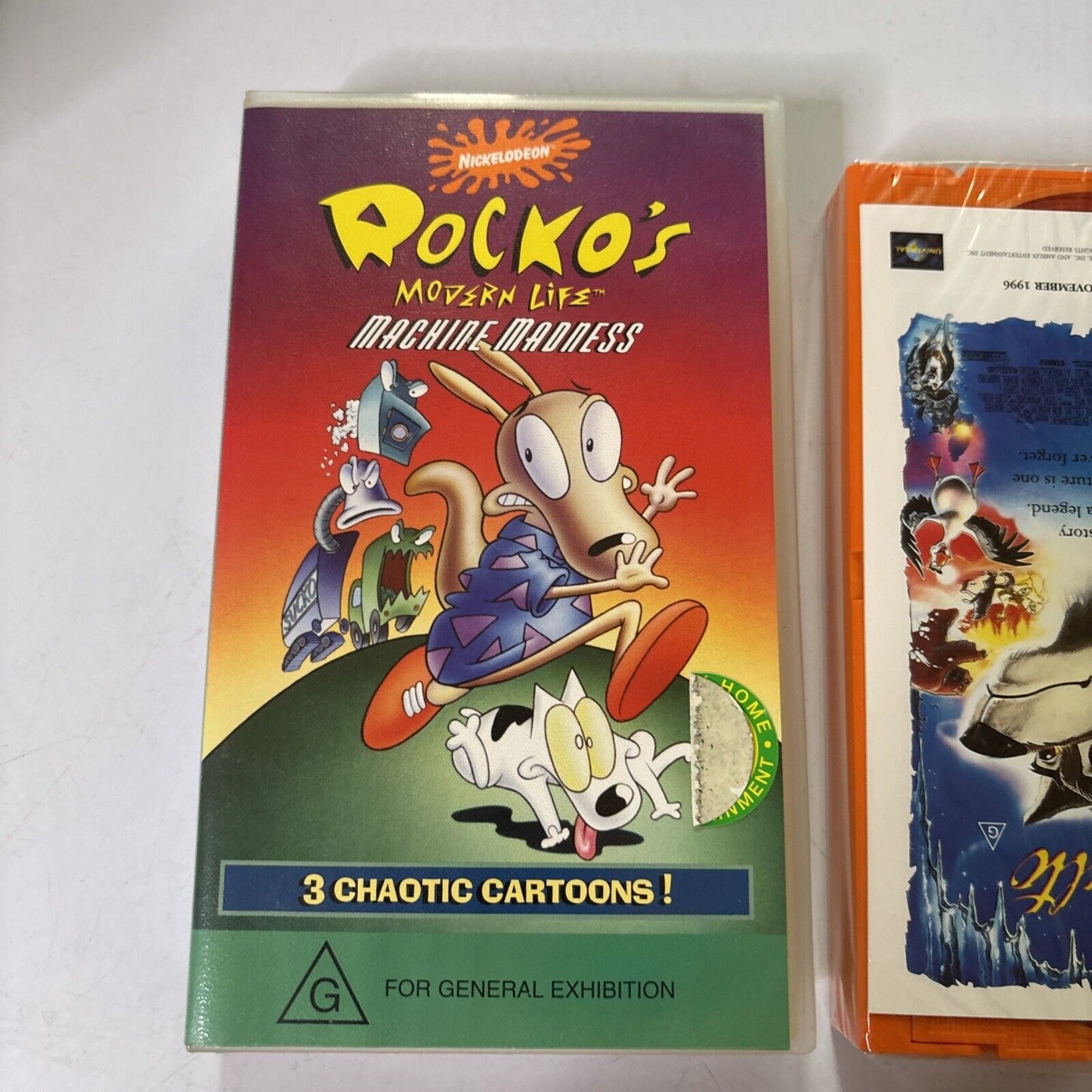 Rocko's Modern Life - Machine Madness (VHS, 1996) PAL
