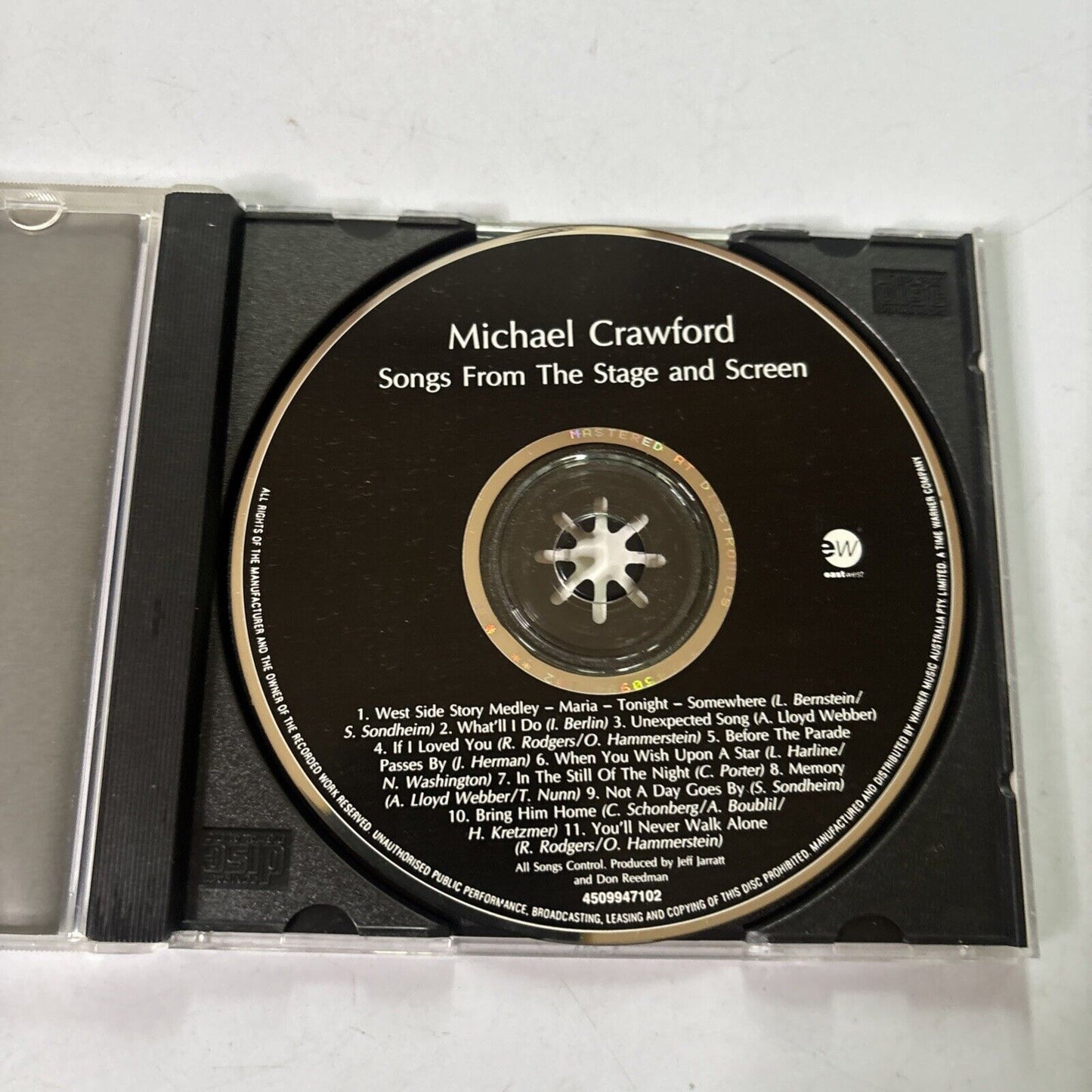 Michael Crawford - Songs From The Stage and Screen (CD, 1987)