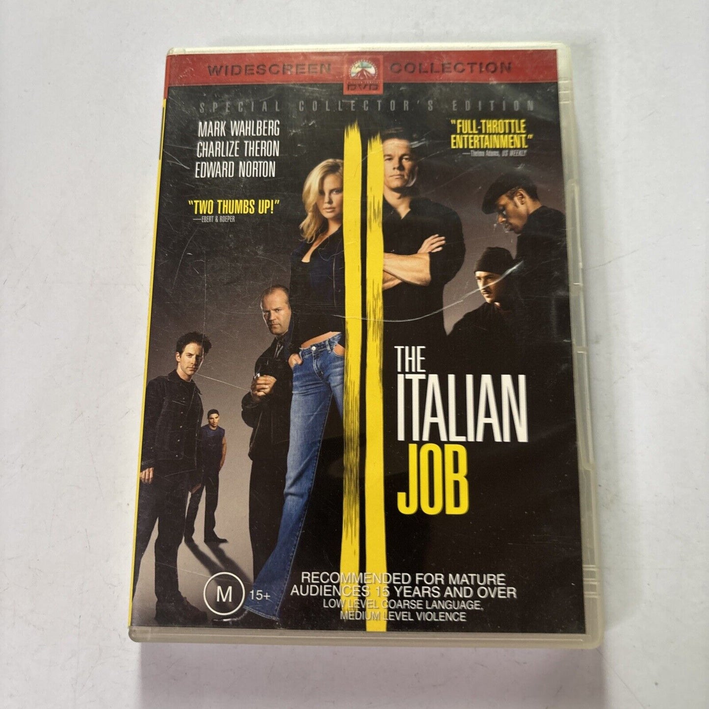 The Italian Job (DVD, 2003) Mark Wahlberg, Charlize Theron Region 4