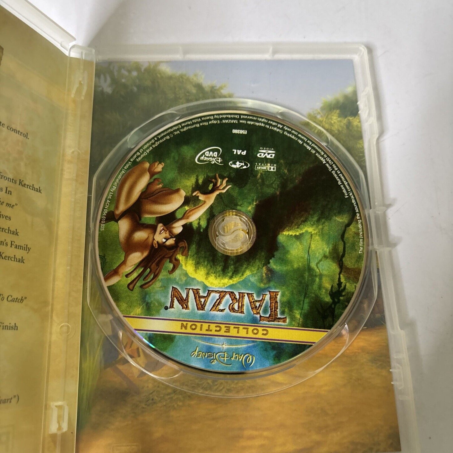 Tarzan (DVD, 1999) Minnie Driver, Rosie O'donnell, Walt Disney Region 4