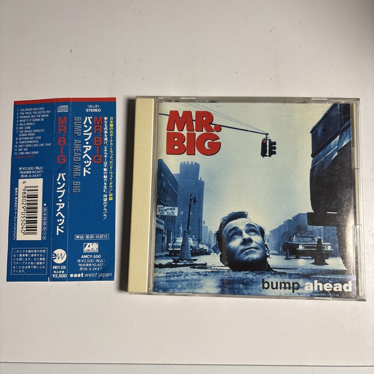Mr. Big – Bump Ahead (CD, 1993) Japan amcy-550 obi