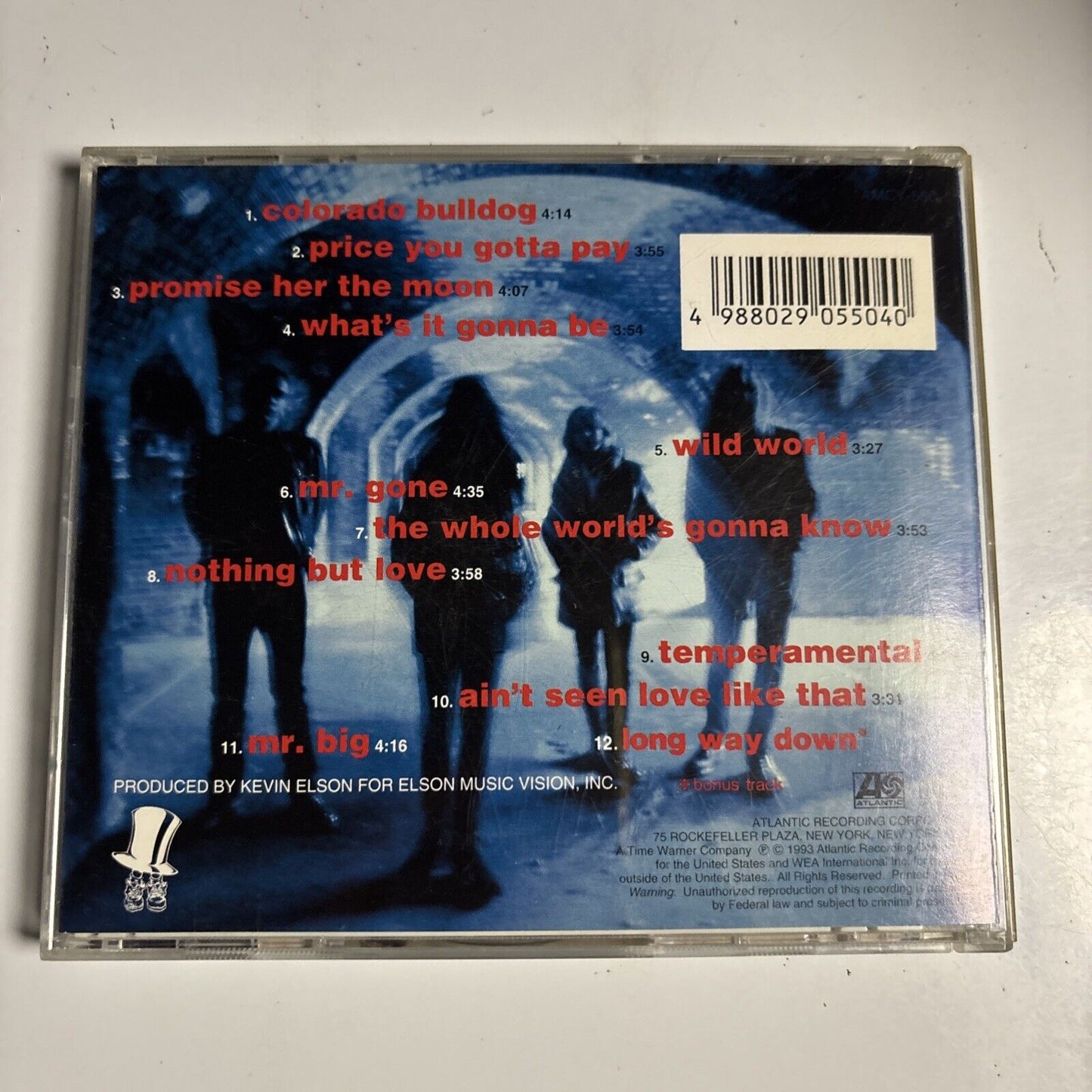 Mr. Big – Bump Ahead (CD, 1993) Japan amcy-550 obi